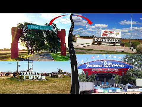 191 De General La Madrid a Daireaux, Provincia de Buenos Aires, Argentina #viajes #virtual #drone