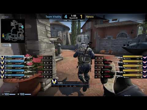 CS:GO POV Demo Vitality ZywOo (27/17) vs Heroic (de_inferno)