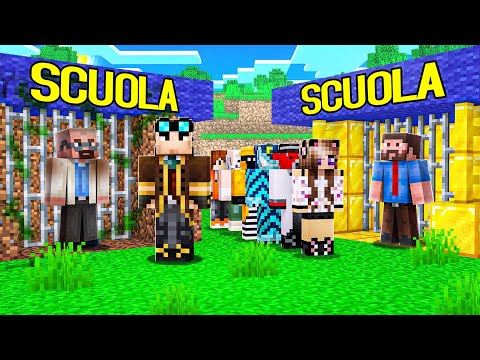 LA MIA SCUOLA È UNA PRIGIONE! SCUOLA DI MINECRAFT 2025!