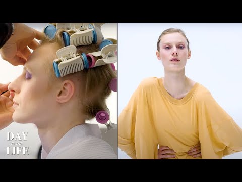 How Julia Nobis Preps for a Photo Shoot | Harper's BAZAAR | Day in the Life