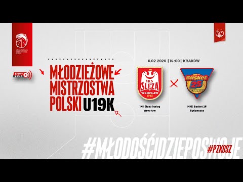 1KS Ślęza Inplag Wrocław - MKK Basket 25 Bydgoszcz (1/2 MMP U19K)