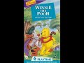 Opening To Winnie The Pooh Detective Tigger UK VHS 1995