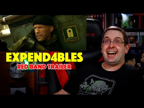REACTION! Expend4bles Red Band Trailer #1 - Expendables 4 Movie 2023