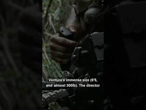 In PREDATOR (1987)...