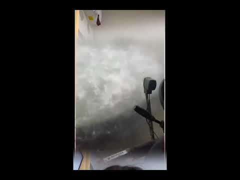 Whoahh! Massive hail in Menafra, Río Negro, Uruguay