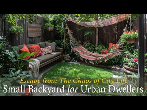 Small Backyard Garden Ideas for Urban Dwellers : Havens of Beauty and Tranquility