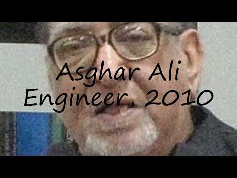 How to pronounce Asghar Ali Engineer, 2010 in Arabic?