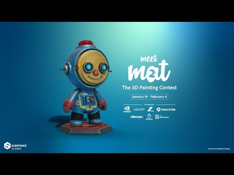 Meet MAT 2: Take your first steps in Substance Painter | Adobe Substance 3D