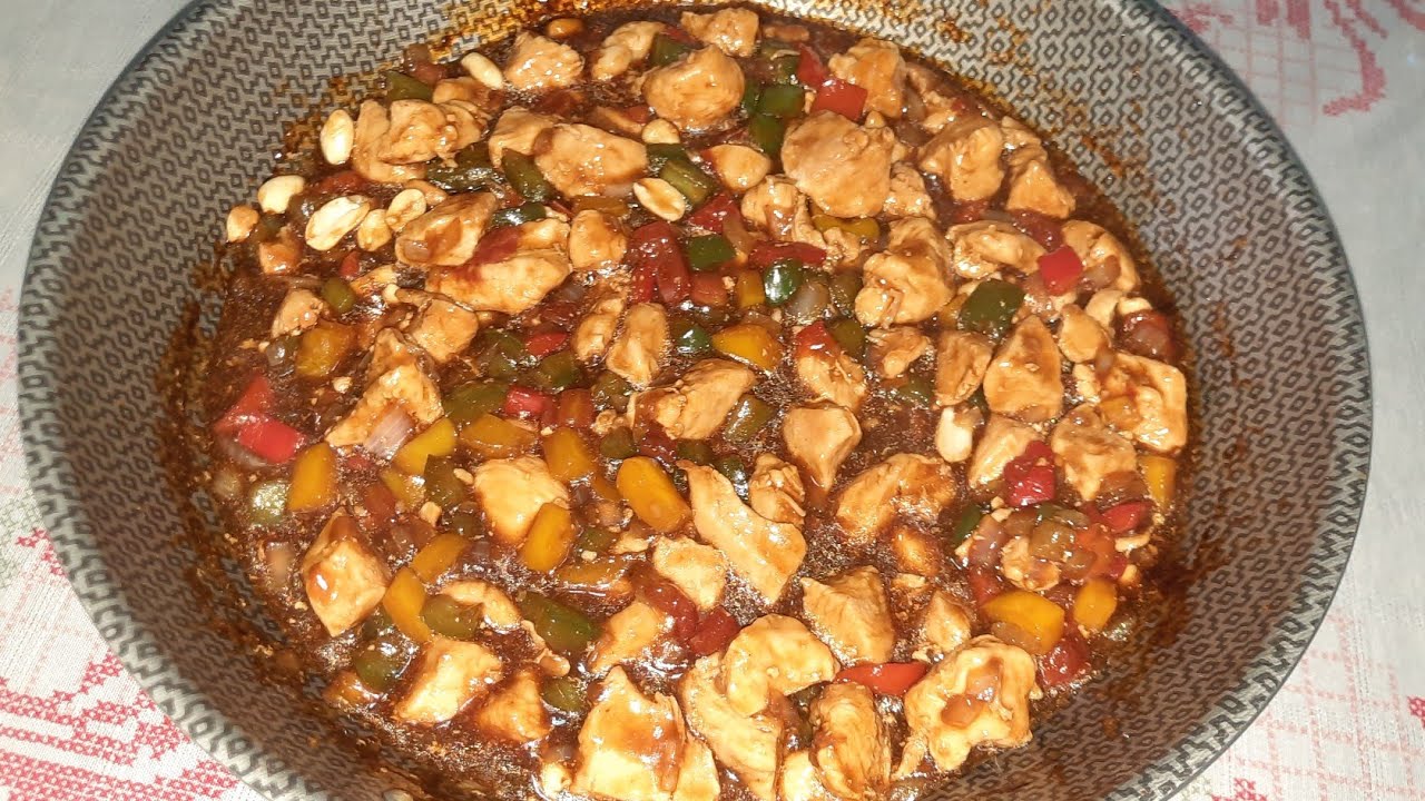 Frango xadrez- Cozinha da Vovó Maria.