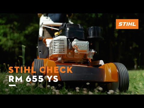 STIHL Check: Benzin-Rasenmäher RM 655 YS mit hydrostatischem Antrieb