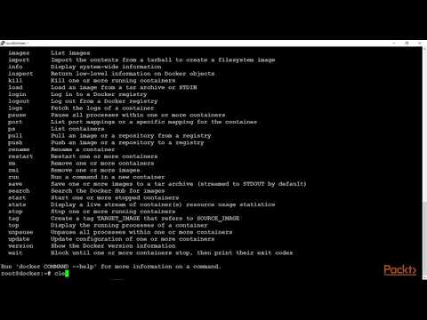Develop and Deploy Modern Web Applications with Docker Docker Command Line|packtpub com