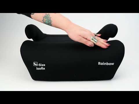 Video de Booster elevador para auto con Isofix Movible Vito Negro