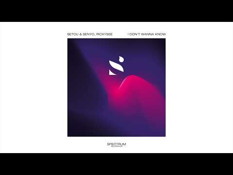 Setou & Senyo, Rickysee - I Don't Wanna Know