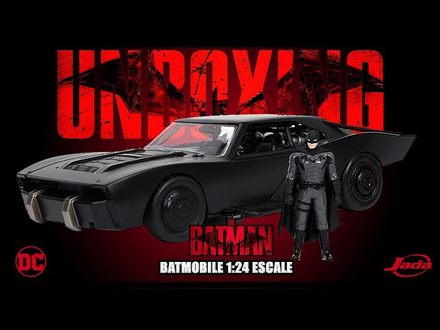 Vídeo relacionado con Jada Toys The Batman - Batmóvil Coche Metal, Escala 1:32, con Figura de Metal, coleccionismo, Color Negro (253213008)