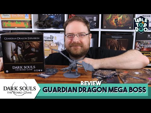 Dark Souls Boardgame Guardian Dragon Review