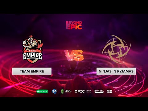 Team Empire vs Ninjas in Pyjamas, BEYOND EPIC: Europe/CIS, bo3, game 2 [Maelstorm & Lost]