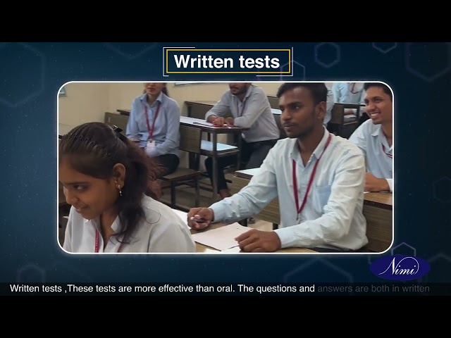 Testing and evaluation PART - A