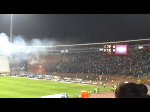 02.11.2013 Crvena Zvezda vs. Partizan Beograd 1:0; Grobari vs. Zabranjeni before the match