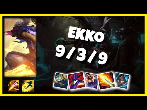 Ekko vs Udyr NA Challenger JUNGLE (9/3/9) Gameplay Replay - Patch 10.23