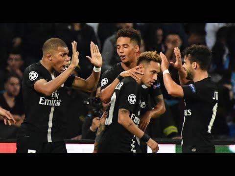 Edinson Cavani score hat-trick; PSG 4-0 Manaco; Neymar goals again Manaco 2018