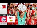 FCB Celebrations / VfB Grab Huge Point | FC Bayern - Stuttgart 2-2 | All Goals | MD 33 – Bundesliga