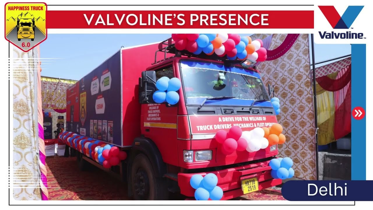Valvoline Drives Happiness Truck 6.0 Across India | Title Partner Powering Trucking Excellence