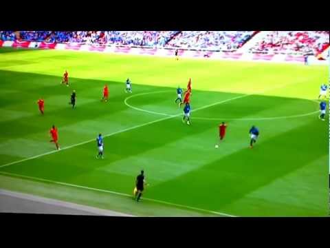 Luis Suarez v Everton - F.A Cup Semi Final - 14/04/2012