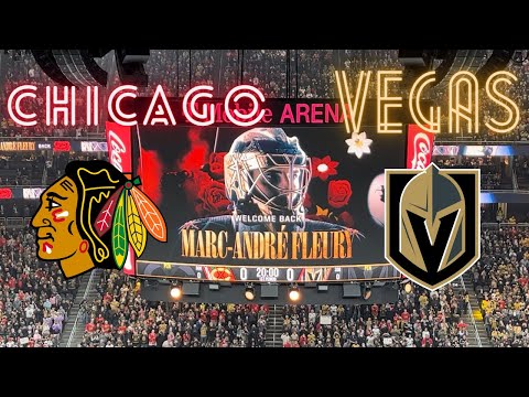 Fleury RETURNS!!! GameDay Vlog #11 | Chicago Blackhawks vs Vegas Golden Knights | 1/8/22