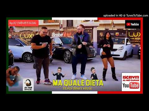Luca Il Sole Di Notte - Ma Quale Dieta (Remix Bonky House Version) by DJ FAB OFFICIAL