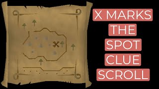OSRS TREASURE TRAILS - MAPS CLUE SCROLL (X-Marks the spot)