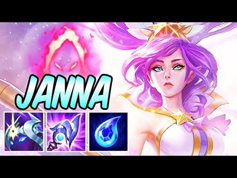 50% CDR FULL AP STAR GUARDIAN JANNA MID DARK HARVEST | New Build & Runes | League of Legends | S11