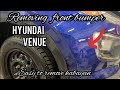 How To Remove Front Bumper Hyundai Venue Paano Tanggalin Bumper Hyundai Venue