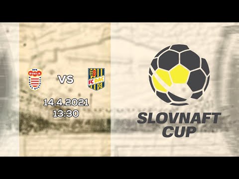 Slovnaft Cup 2020/2021 - štvrťfinále: MFK Dukla Banská Bystrica - FC DAC 1904 Dunajská Streda