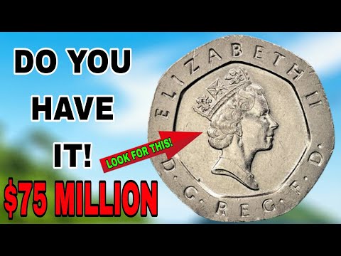 These 5 Rare 20 pence Coins from the UK Are Worth Big Money in USD  You Might Have One!