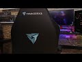 Žaidimų kėdė ThunderX3 BC1 CAMO Gaming Chair, Mėlyna