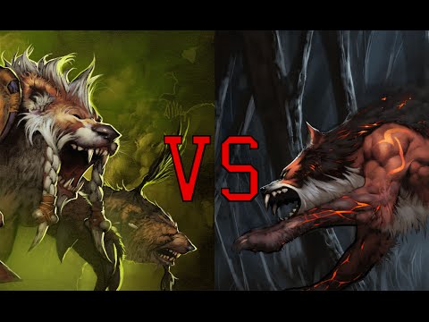 Lycan vs Lone Druid rival quotes
