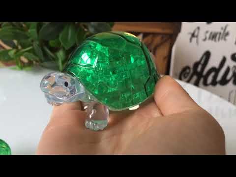 Миниатюра изображения товара 3D-пазл Crystal Puzzle Черепашки / 90164