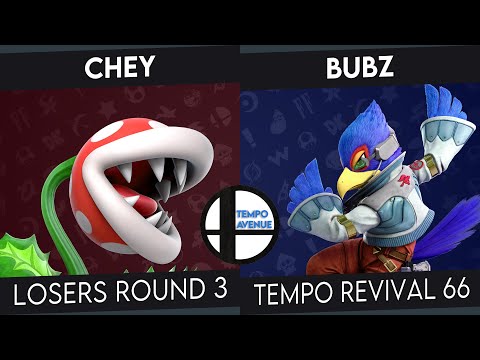 Tempo Revival 66 - Bubz (Falco) Vs. Chey (Piranha Plant) - LR3 - Smash Ultimate