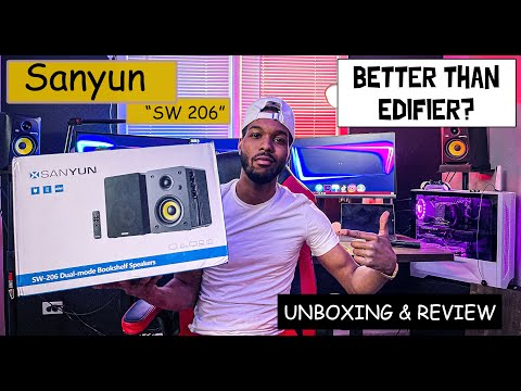 Sanyun Sw206 besser als Edifier? #Lautsprecher #Bluetooth-Lautsprecher #Desktop
