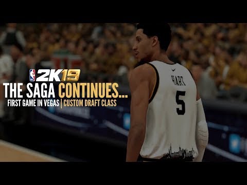 NBA 2K19 LAS VEGAS ROYALES MYGM - FIRST GAME IN VEGAS | CUSTOM DRAFT CLASS!? (EP.4)