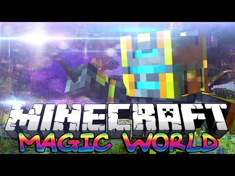 Become a mystical wizard in Minecraft!