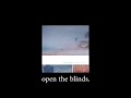 Open the blinds - Tamas Wells