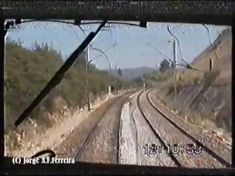 Linha do Norte na 2602 antes da modernização - 1995 - Norte Line before modernization