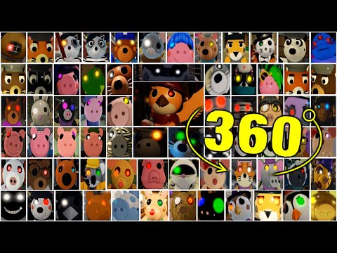 ROBLOX PIGGY 2 ALL JUMPSCARES 360