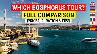 Which Bosphorus Tour? Full Comparison