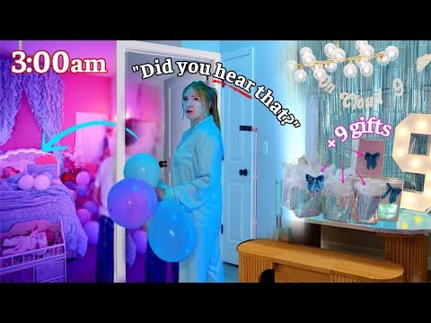3:00am SURPRISE ✨night before✨ my daughter's 9th birthday *CHILLS*