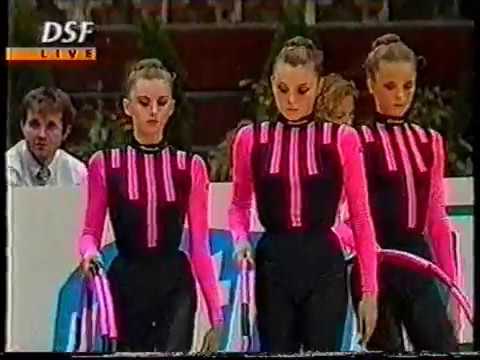 UKRAINE 5 hoops - 1996 Budapest worlds AA