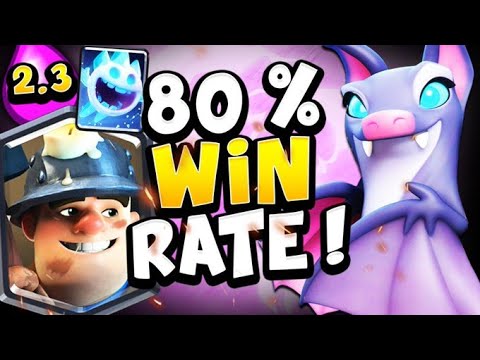 2.3 ELIXIR CYCLE! 80% WIN RATE w/ MINER POISON!