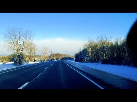 Time lapse: Blue skies to blizzard in Central New York lake effect snowstorm