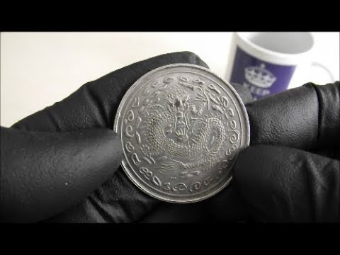 Investigating some fake Chinese silver.